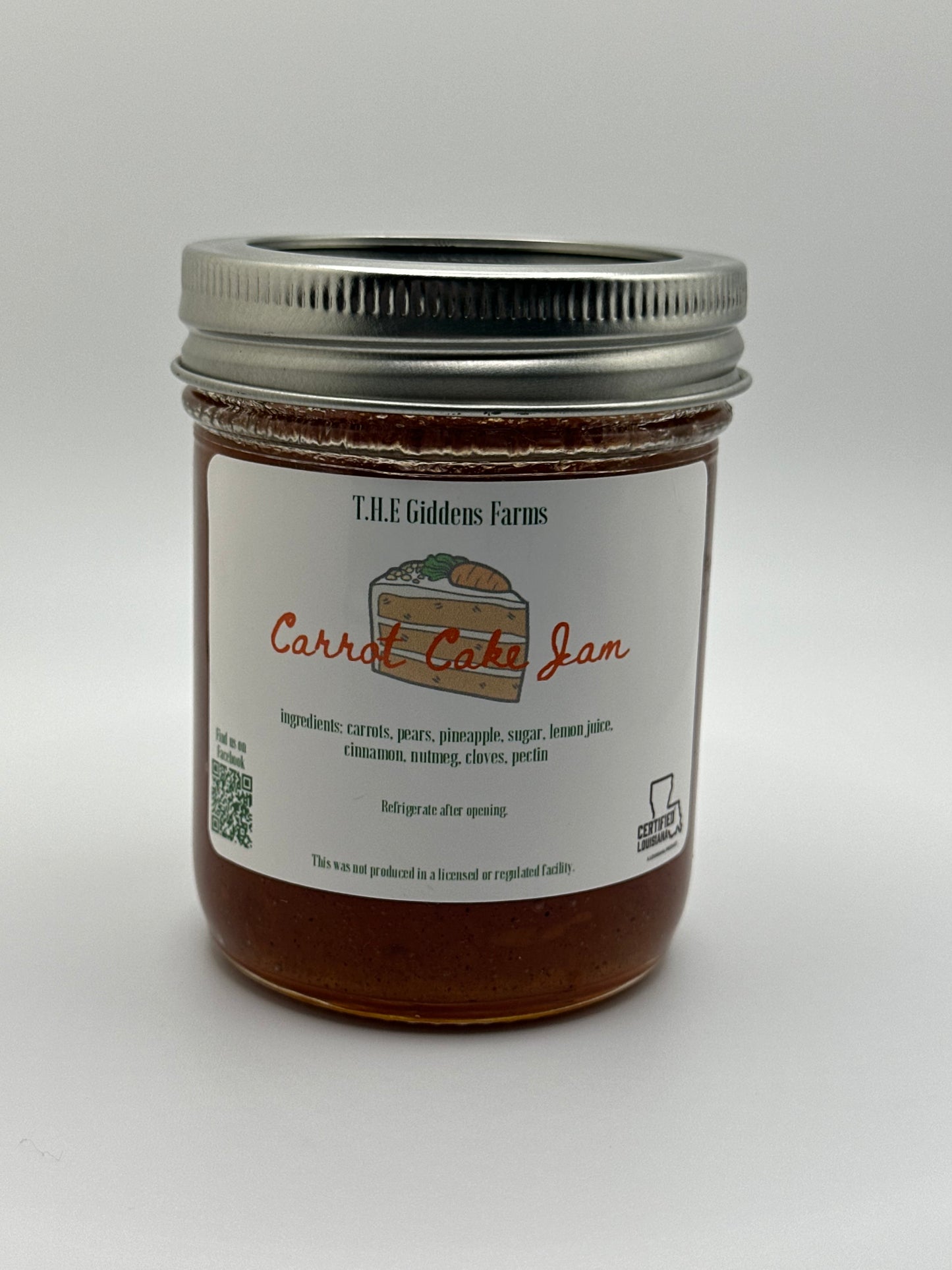 Carrot Cake Jam