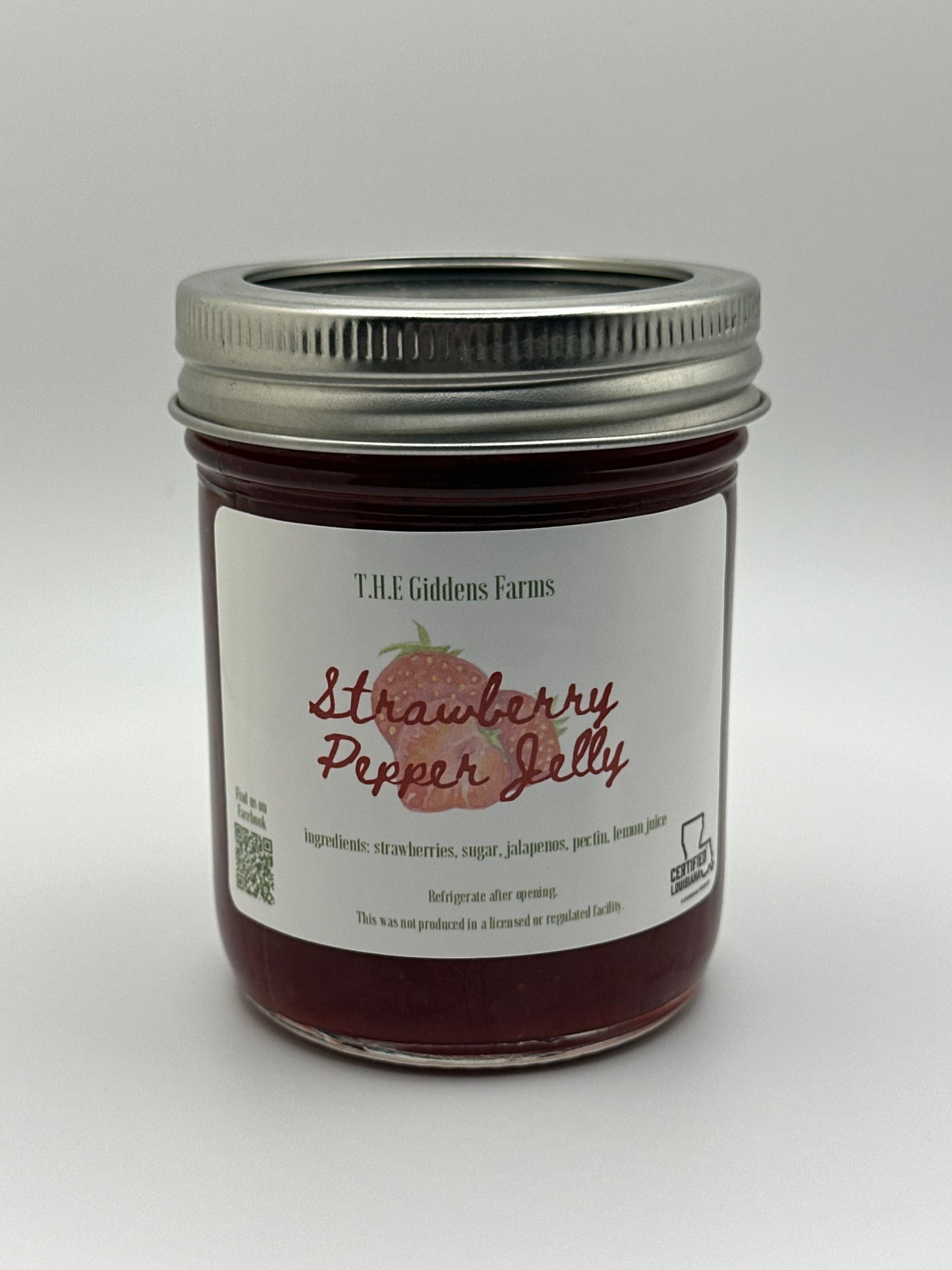 Strawberry Pepper Jelly/Jam
