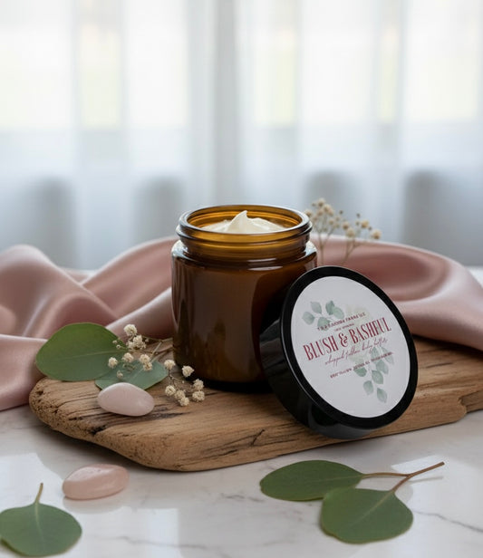 Blush & Bashful Whipped Tallow (4 ounce glass jar) 25% off at checkout!