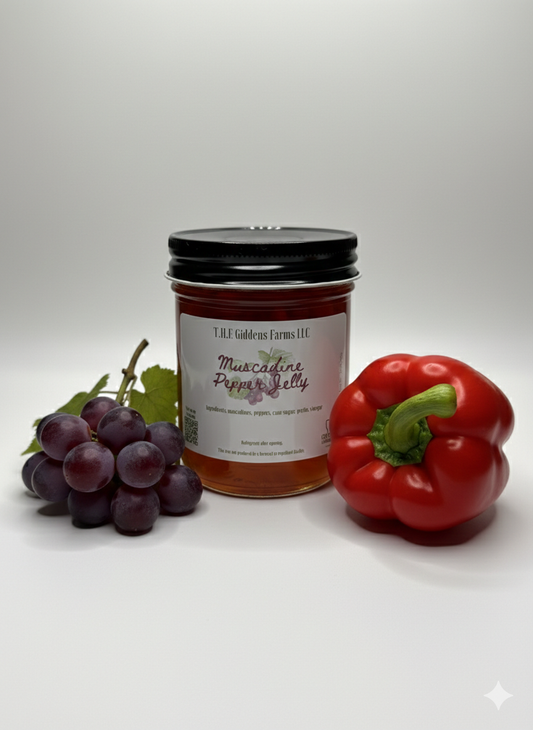 Muscadine Pepper Jelly