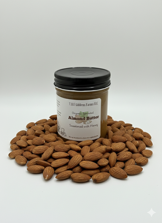 Sweetened Almond Nut Butter (8 ounce jar)