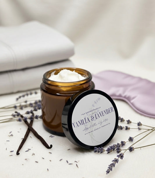 Vanilla and Lavender Whipped Tallow (4 ounce glass jar) 25% off at checkout!