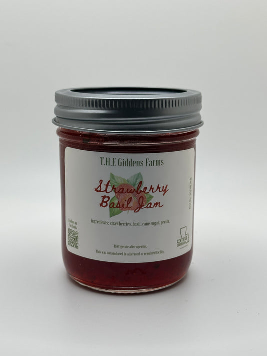 Strawberry Basil Jam
