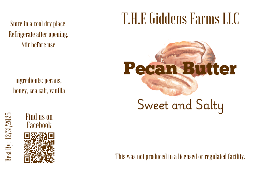 Pecan Butter