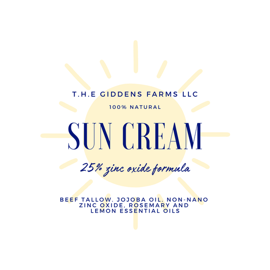 Whipped Tallow Sun Cream