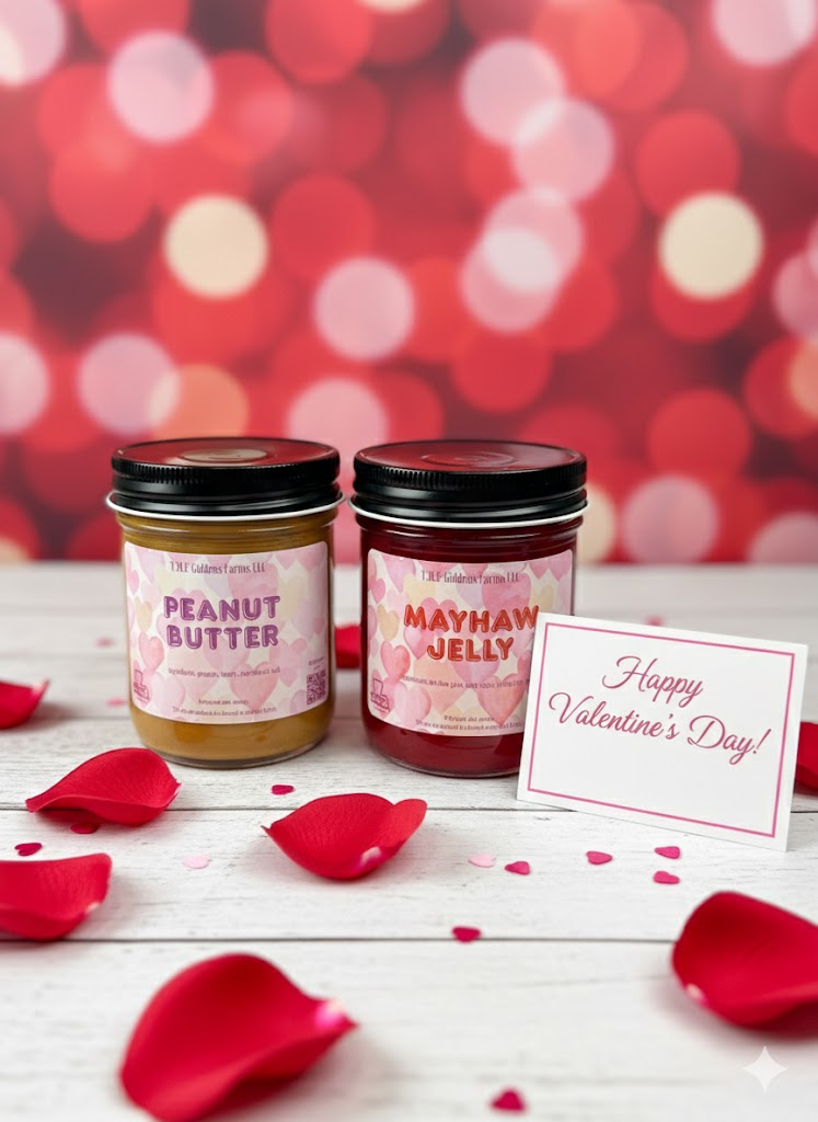 We're Better Together! PB and J! Peanut Butter and Mayhaw Combo!