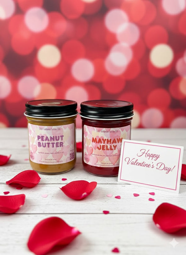 We're Better Together! PB and J! Peanut Butter and Mayhaw Combo!